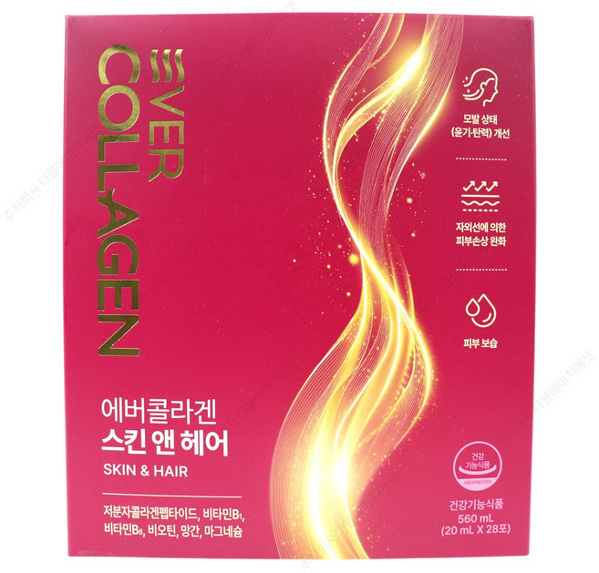 에버콜라겐 스킨 앤 헤어, 1개