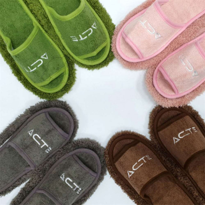 단비네상점 초극세사 청소슬리퍼 걸레실내화, 1개, ACTE청소슬리퍼 청소패드리필2P한세트(그레이)