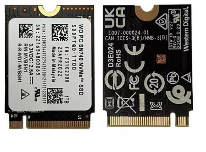 2230 SSD 1TB 내장 교체 노트북 업그레이드