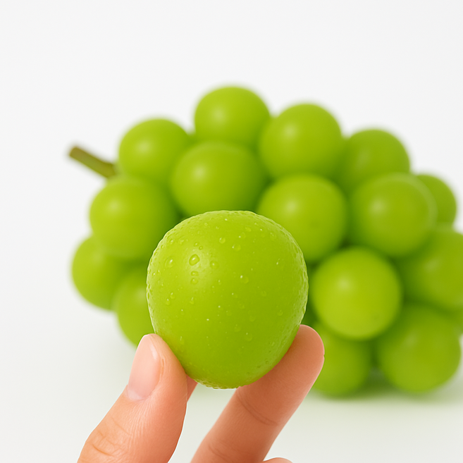 [식감중독] 아삭탱탱 프리미엄 샤인머스켓 올픽 간식템 당도보장, 1박스, 샤인 2kg (4-5수)