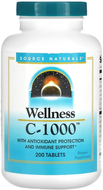 소스네츄럴스 웰니스 C-1000 200 정, 1개, 1팩, 200정 - 쿠팡