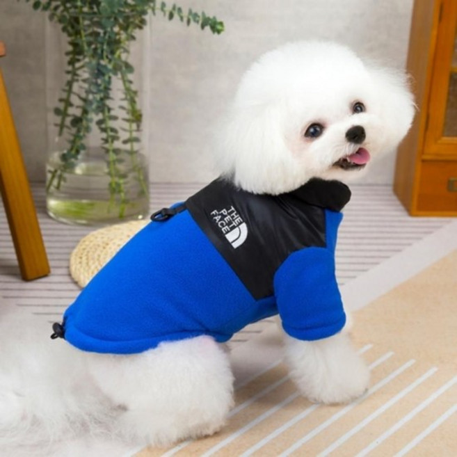 강아지 강아지옷 반려견옷 애견 패딩 배색 자켓 점퍼 강아지옷 강아지옷올인원 애견옷, 그레이/S