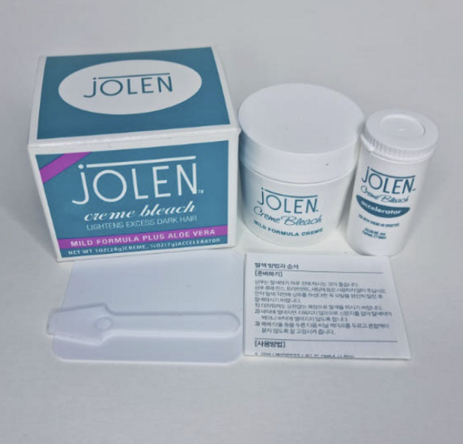 조렌 크림 블리치 마일드 졸렌 셀프 눈썹 염색 탈색제 뿌염, 1