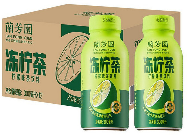 란퐁유엔 무설탕 홍콩식 아이스 레몬티 300ml*12병, 1개, 300ml