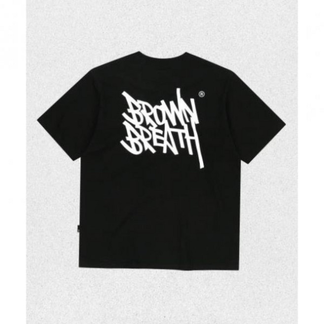 매장정품 브라운브레스 BROWNBREATH TAG OG TEE - BLACK BLMMSTS01BK 1439046