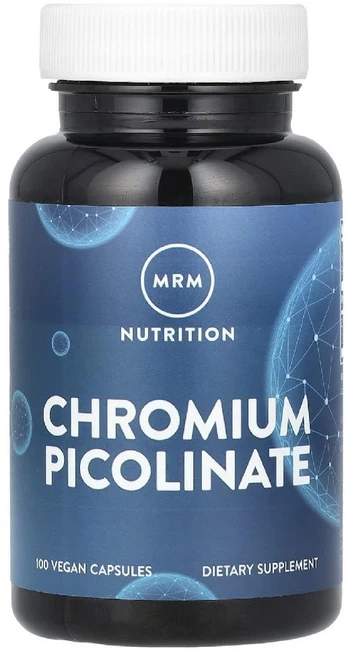 MRM 크로뮴 크롬 피콜리네이트 200mcg 100캡슐 피콜린산 Chromium, 120g, 1개, 100정 - 쿠팡