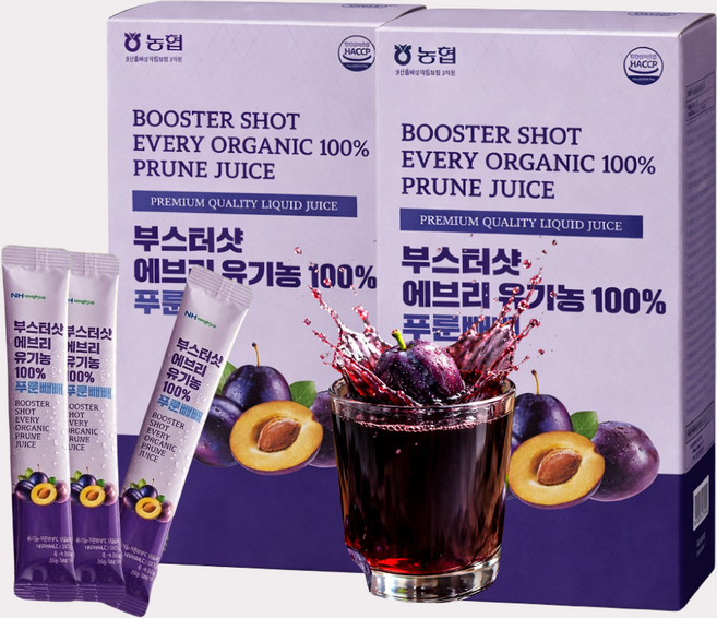 푸르씬 푸룬주스 유기농 착즙 100% 푸른주스 임산부 아이 스틱 NFC, 28, 280g