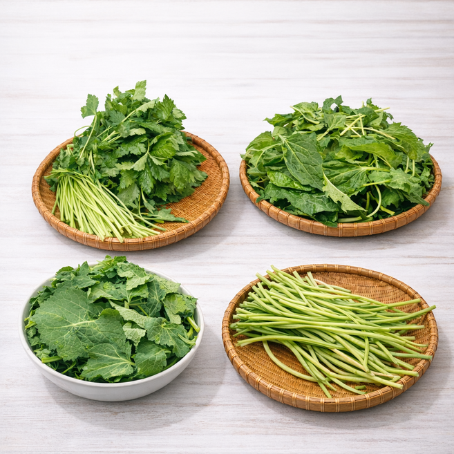 2026 제철 봄 산나물 참나물 유채 세발 방풍 산취, 정성담은 데친나물, 데친 취나물 200g