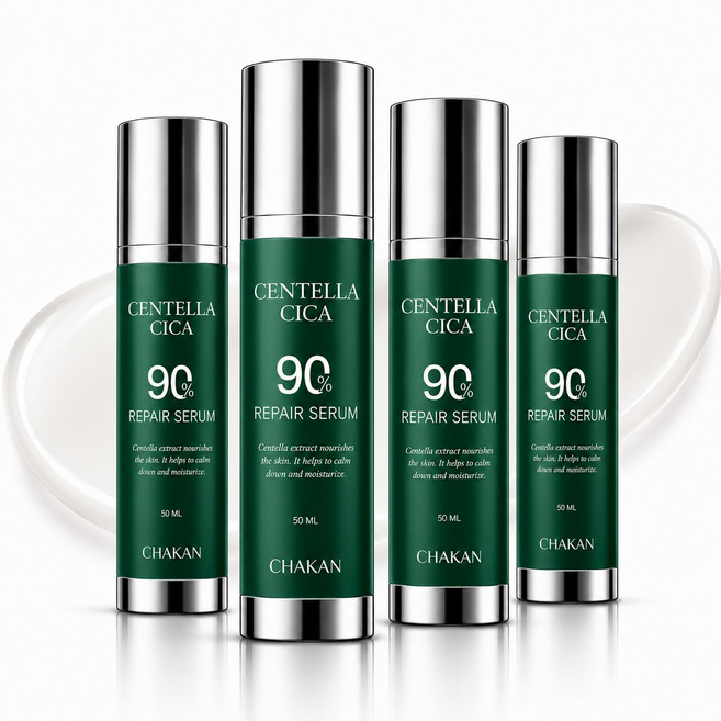 기미잡티 색소침착 시카 진정 세럼 수분 보습, 4개, 50ml