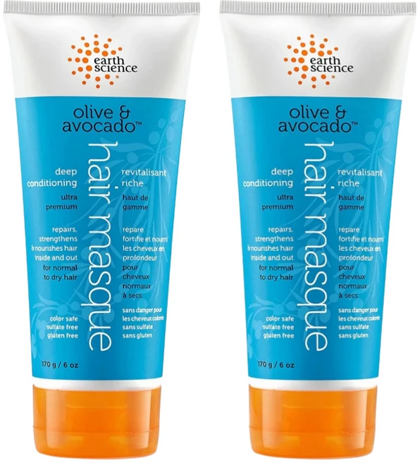 얼스사이언스 딥 컨디셔닝 헤어 마스크 올리브 & 아보카도 글루텐 프리, 170g, 2개 - 쿠팡