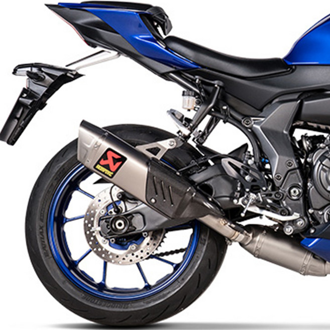 야마하 YZF R7 풀시스템 머플러 아크라포빅 티탄 촉매내장 S-Y7R11-HAPT, 1개