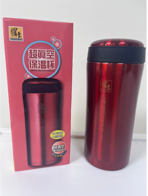 鍋寶超真空 350CC (紅色) SVC-5035QT 保溫杯, 1個