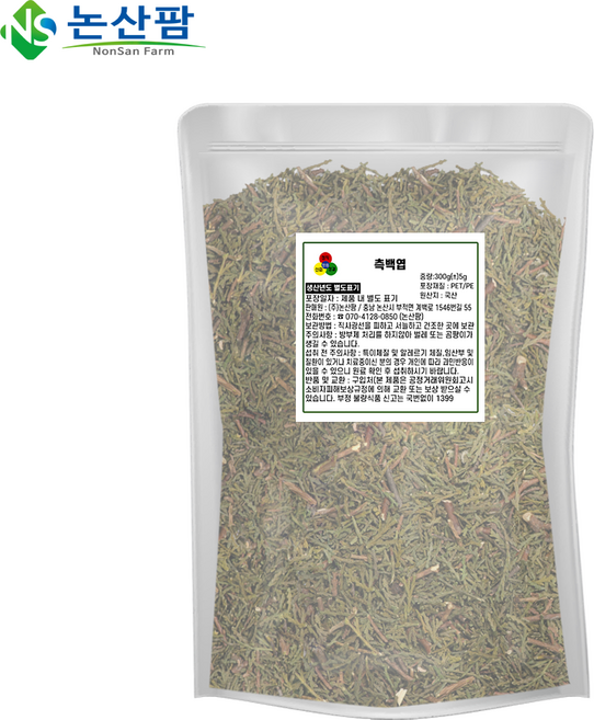 국산 측백엽 300g 측백잎, 300g(1개), 1개
