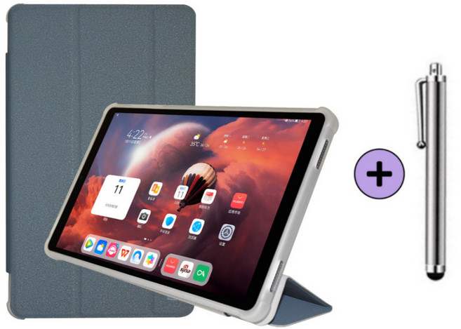 ALLDOCUBE iPlay 70 mini Turbo 8인치 호환 스탠드 케이스 보호 커버 올도큐브 알도큐브 아이플레이 70 미니 터보 아이친구, 다크그레이, 1개