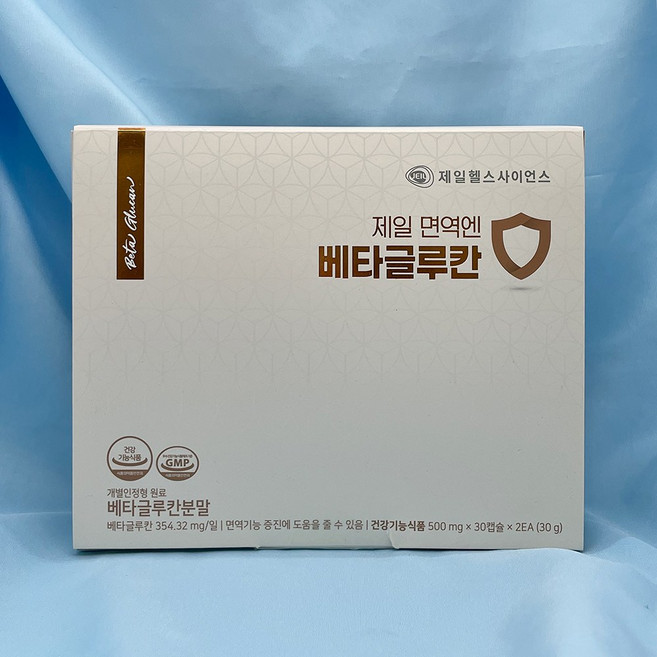 제일헬스사이언스 제일 면역엔 베타글루칸, 1개, 60정