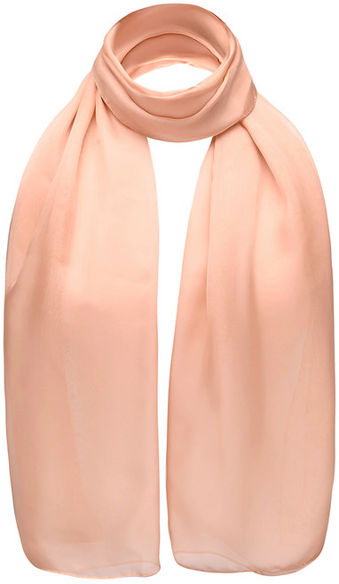 베이직센스 여성 쉬폰 무지 롱스카프 간절기 봄 데일리 단체 머플러