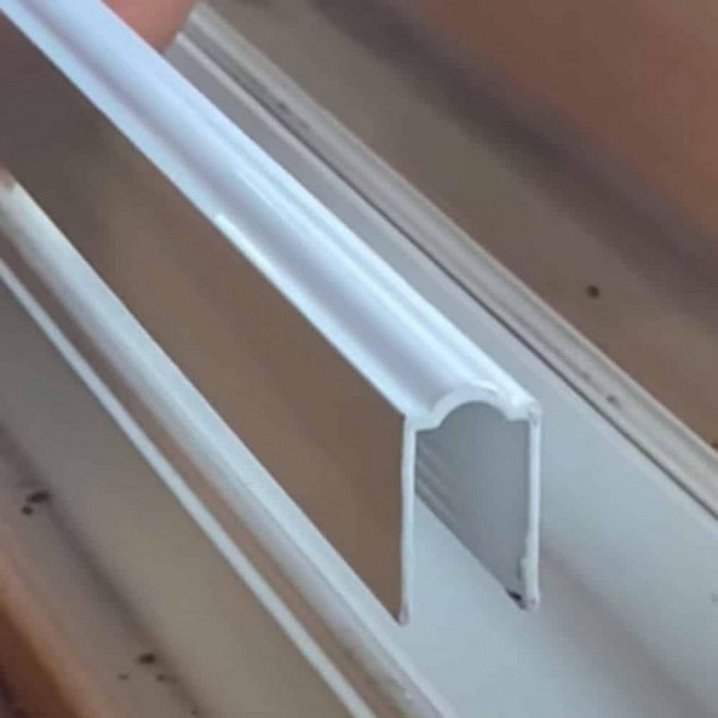 레일보수 샷시보수용레일 R자 ㄷ자 1.5M 샷시보수 레일보수 샷시레일 샷시 레일, 1개