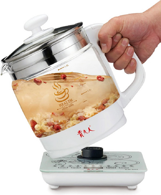 Ladyship 貴夫人 自動變頻養生壺 KM-603, 白, 1個, 1.8L