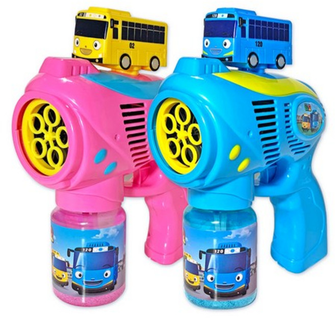 타요 익스트림 자동버블건 2종 세트, 타요 + 라니, 1개