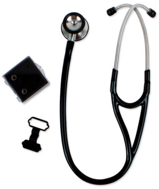 가베 심장용청진기 양면 검정 Cardiology Profi, 가베 심장용청진기 양면-검정 Cardiology - P, 1개