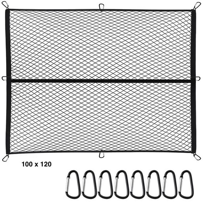픽업트럭 적재함 카고네트 화물칸 고정 그물망 트렁크 정리망 코란도 렉스턴 스포츠, 1개