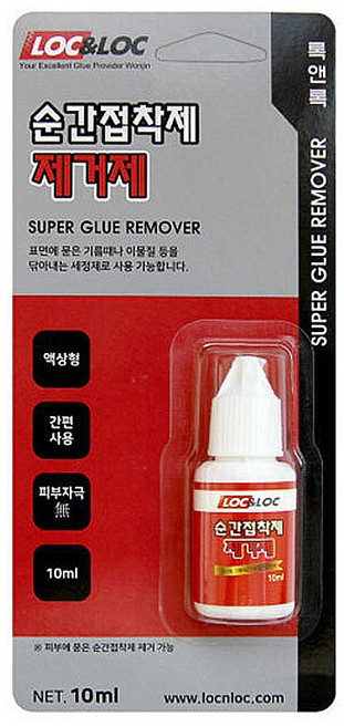 록앤록 순간접착제 제거제 리무버 10ml, 1개