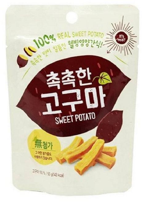 촉촉한 고구마, 50g, 20개