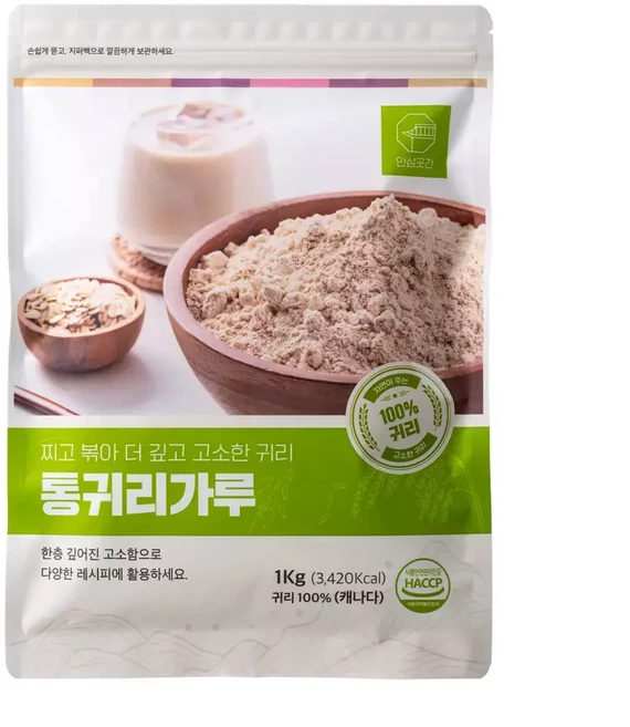 안심곳간 통귀리가루 귀리쉐이크 선식 식사대용 1kg, 1개