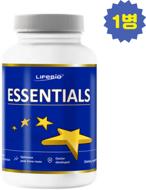 6병 엘비에센셜 성장기 어린이 청소년 영양 6개월분, 1개, 120정 - 쿠팡