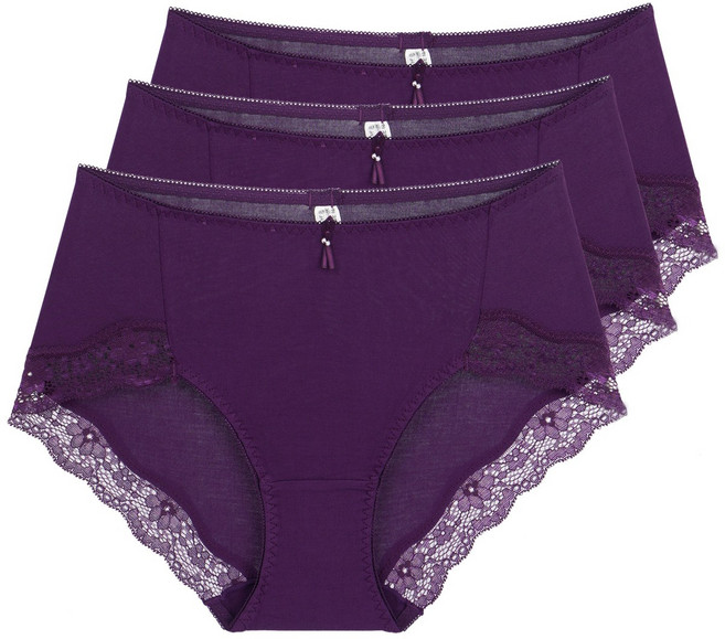 고아라 부드러운 모달원단 노라인 맥시팬티 3매