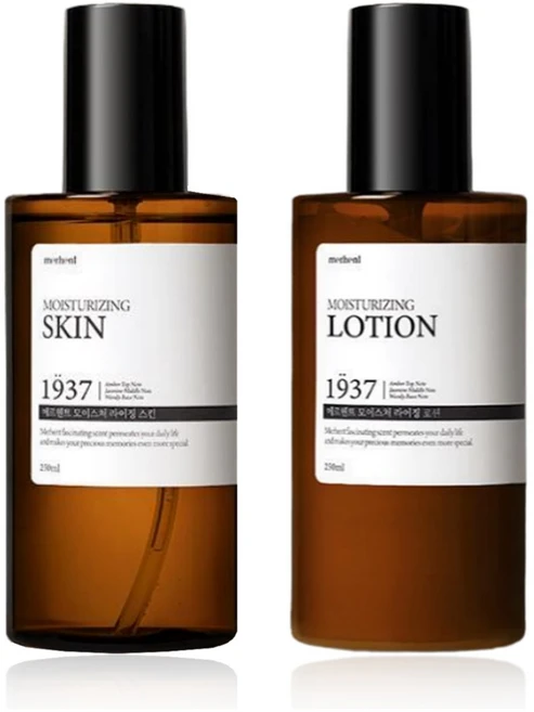 메르헨트 모이스처라이징 250ml 미스트 스킨토너 + 로션 2종세트 대용량 화장품 스킨로션, 1세트 - 쿠팡