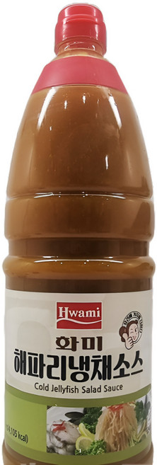 화미 해파리 냉채소스 2.1kg+8개 1박스, 2.1kg, 8개