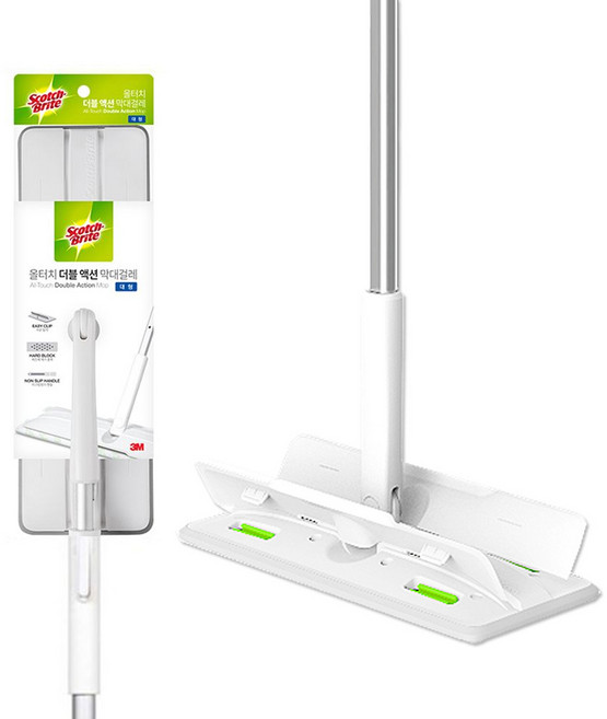 3M 스카치브라이트 올터치 더블액션 막대걸레 대형 + 주방고리1p, 1개