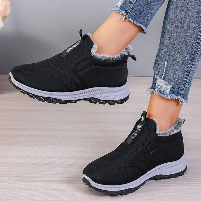 후끈후끈 방한화 1+1 겨울 방한신발 남성 여성 털운동화 미끄럼방지