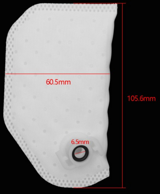 공장가 MT94 오토바이 필터 스트레이너 6.5mm 커넥터 (혼다 PCX150 연료 펌프 요소 수리 부품)