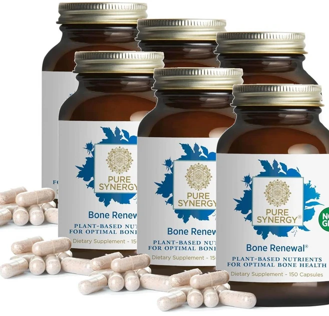 퓨어시너지 본 리뉴얼 칼슘 비타민 D3 K2 마그네슘 보론 캡슐 PURE SYNERGY Bone Renewal, 6개, 150정 - 쿠팡