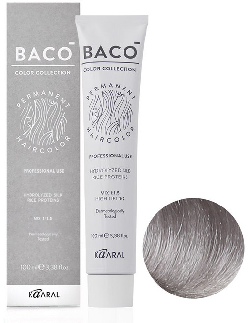 카랄 바코염색약 컬러 컬렉션 고밀도 색소함량이높은 헤어염색약 조정색, 애쉬은색_A11, 1개