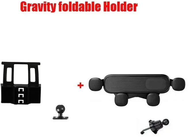 토요타 RAV4 2020 2021 2022 2023 전용 차량용 핸드폰 홀더 고정 브래킷 베이스 자석 스탠드 접이식 미니, 02 1Set Gravity Holder