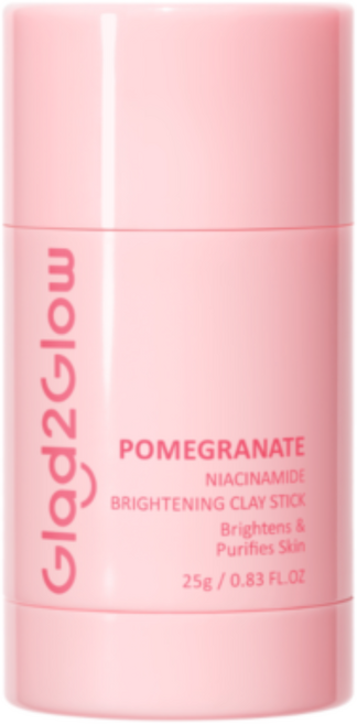 Glad2Glow 紅石榴淨膚泥膜棒 25g, 1組, 1入