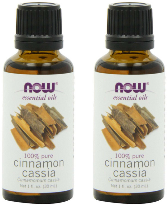 나우푸드 퓨어 에센셜 아로마오일 cinnamon cassia 일반오일, 30ml, 2개
