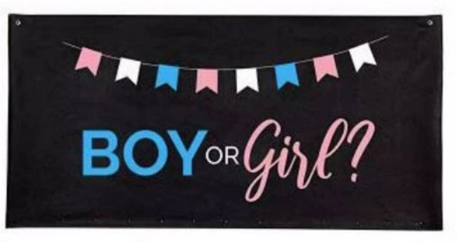 아벤바이(ARVENby) 젠더리빌 성별확인 풍선 파티용품, Boy or Girl