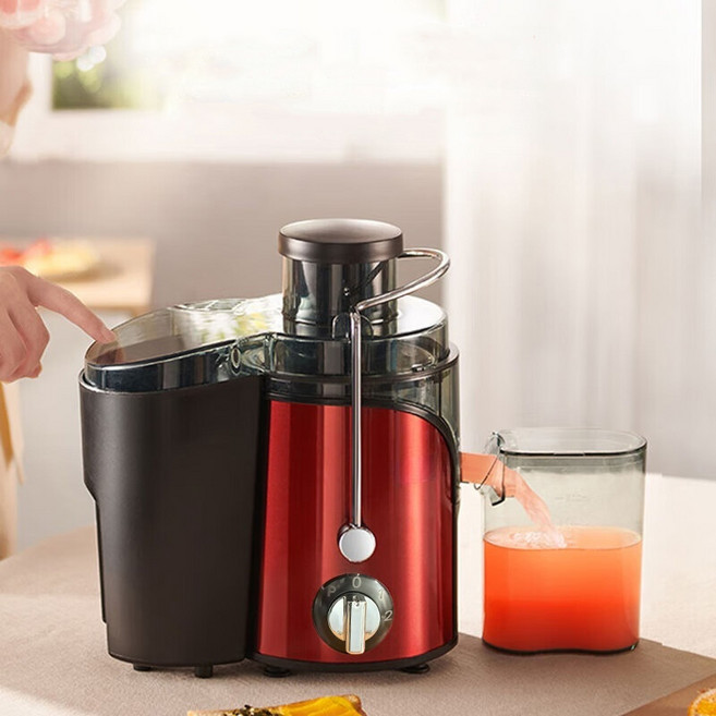 WoWo 탈부착이 가능하여 세척이 용이함 속도 조절 가능 과즙 찌꺼기 분리 착즙기, 묵인하다