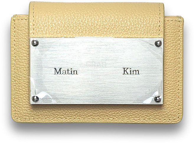 국내매장판 15컬러 택1 마뗑킴 아코디언 지갑 MATIN KIM ACCORDION WALLET 15COLORS + GRAD 정품보증택