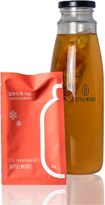 [보틀웍스 아이스티] 달보드레다방 콜드브루 1TB 1L찬물냉침 전통차 쌍화차 대추차, 12g, 1개, 1개입