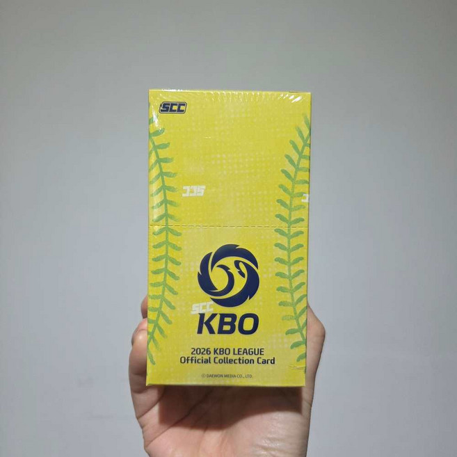 3위 - 2026 KBO 야구카드 오피셜 컬렉션 30팩 1박스, 1개