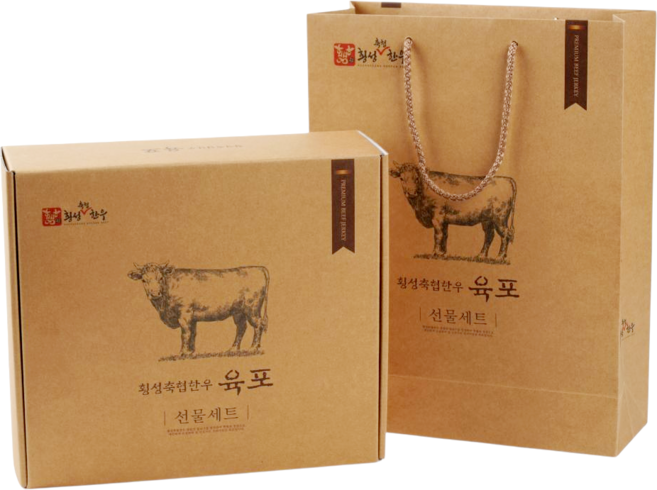 횡성축협한우 육포 선물세트, 1세트, 400g