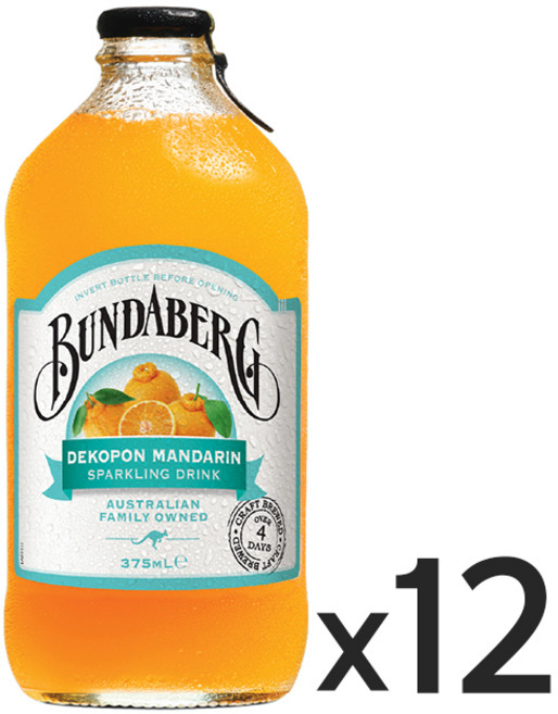 분다버그 데코폰만다린 (한라봉), 12개, 375ml