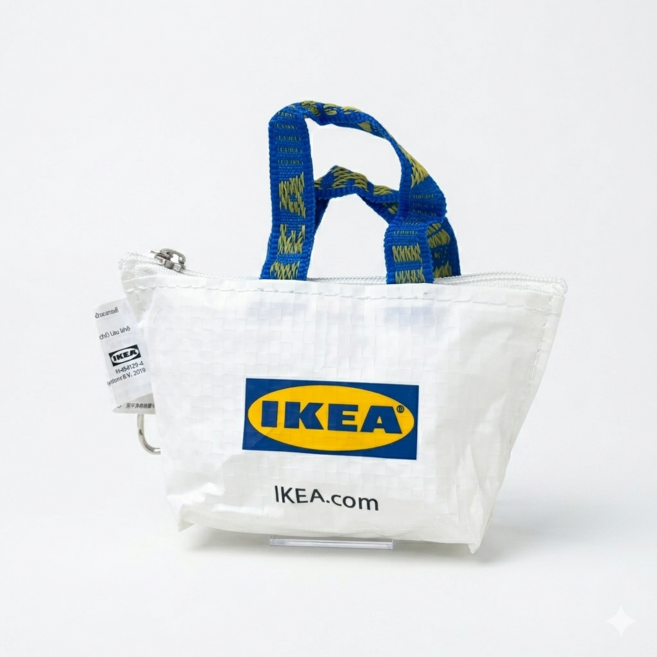 이케아 동전지갑 크뇔리그 키링 열쇠고리