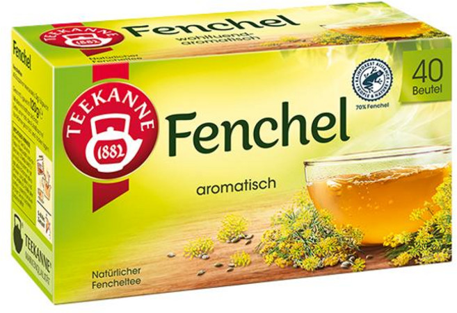 독일 티칸네 Teekanne 회향 허브차 티백, 40개입, 7개