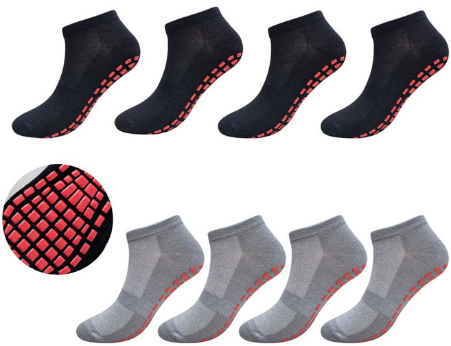 홈샘 성인 남녀공용 메쉬 미끄럼방지 논슬립 양말 7켤례